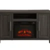 54" Gray Electric Fireplace Console 1 54" Gray Electric Fireplace Console -Living Room Furniture 810570726