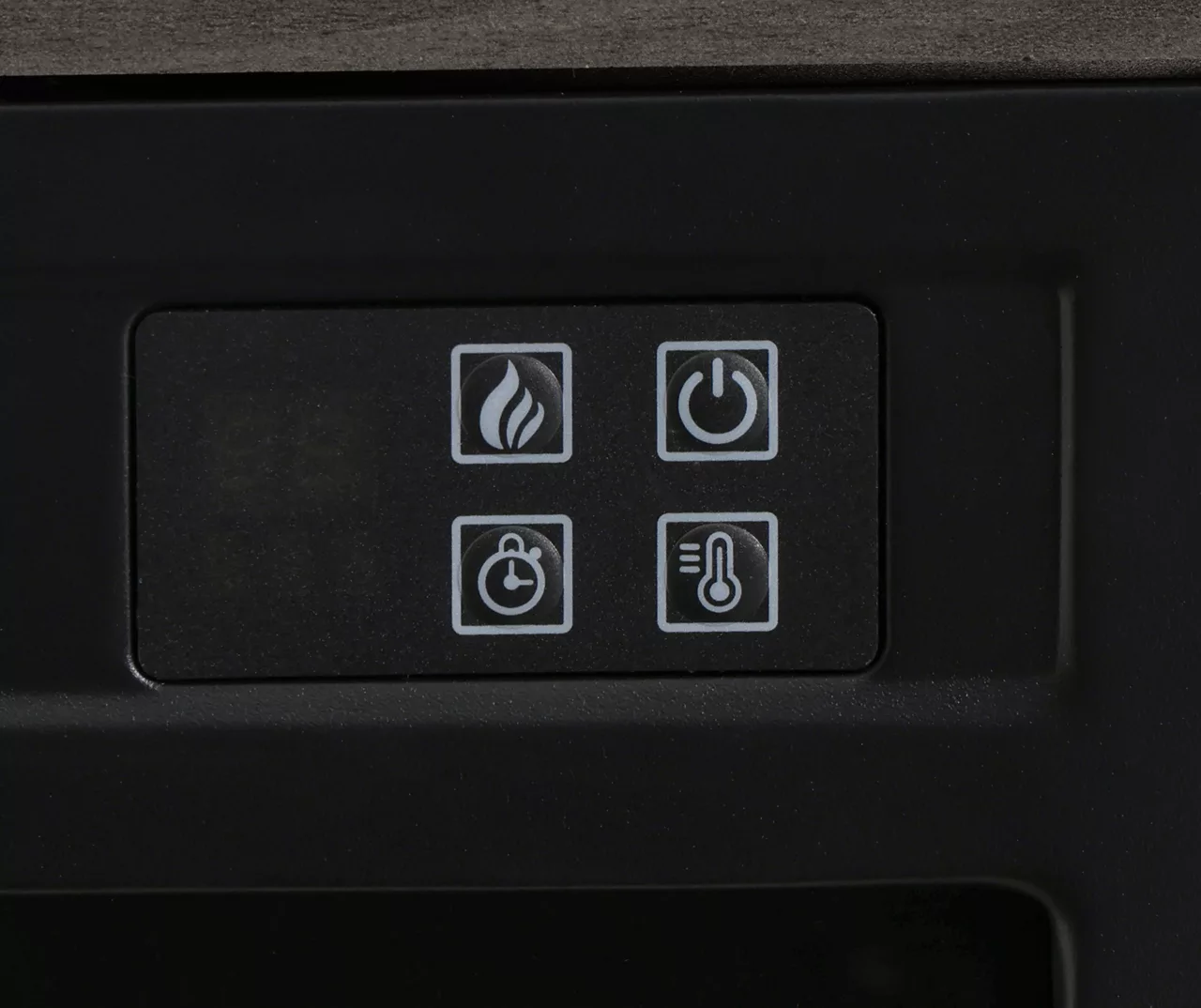 54" Gray Electric Fireplace Console 5 54" Gray Electric Fireplace Console - Image 3