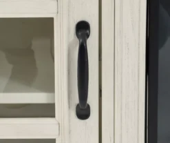 60" White 2-Tone Electric Fireplace Console 12 60" White 2-Tone Electric Fireplace Console -Living Room Furniture 810570730 5