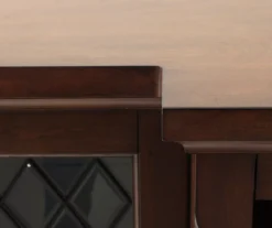 66" Heirloom Cherry Electric Fireplace Console -Living Room Furniture 810570830 2