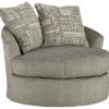 Soletren Ash Swivel Accent Chair -Living Room Furniture 810587409 2