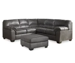 Bladen Slate Faux Leather Oversize Accent Ottoman 8 Bladen Slate Faux Leather Oversize Accent Ottoman -Living Room Furniture 810587438 810587343 810587473