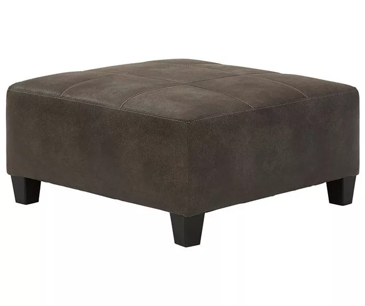 Signature Design By Ashley Navi Faux Leather Oversized Accent Ottoman 3 Signature Design By Ashley Navi Faux Leather Oversized Accent Ottoman