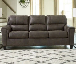 Signature Design By Ashley Navi Faux Leather Sofa -Living Room Furniture 810587443 6