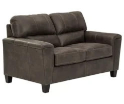 Signature Design By Ashley Navi Faux Leather Loveseat 15 Signature Design By Ashley Navi Faux Leather Loveseat -Living Room Furniture 810587444 1