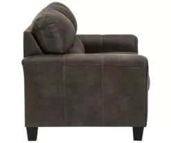 Signature Design By Ashley Navi Faux Leather Loveseat 16 Signature Design By Ashley Navi Faux Leather Loveseat -Living Room Furniture 810587444 2