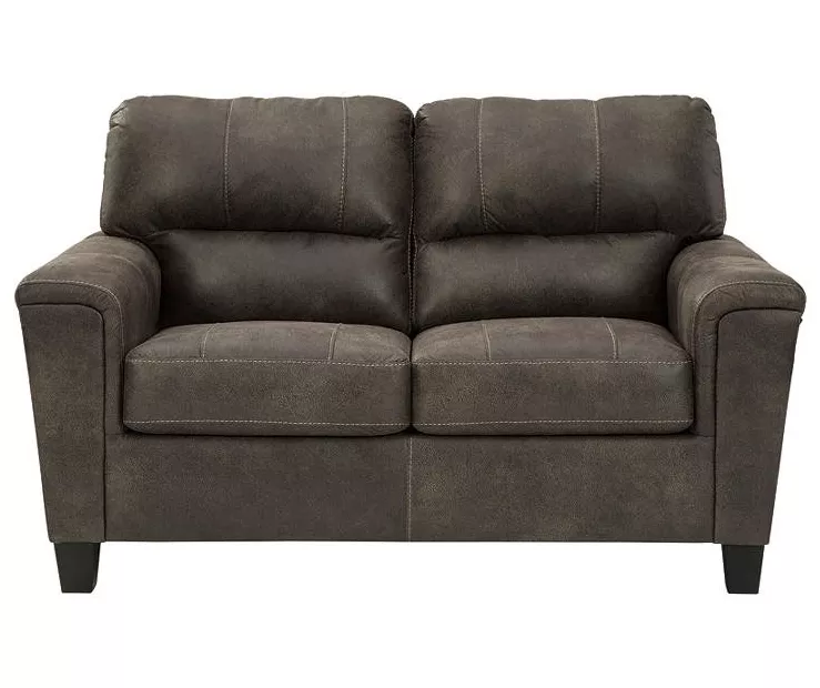 Signature Design By Ashley Navi Faux Leather Loveseat 3 Signature Design By Ashley Navi Faux Leather Loveseat