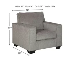 Signature Design By Ashley Kiara Armchair -Living Room Furniture 810587451 6