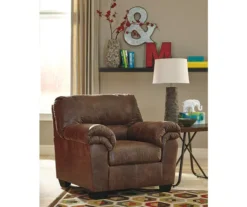 Signature Design By Ashley Bladen Faux Leather Armchair -Living Room Furniture 810587481 1 1