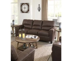 Signature Design By Ashley Navi Faux Leather Sofa -Living Room Furniture 810587483 4