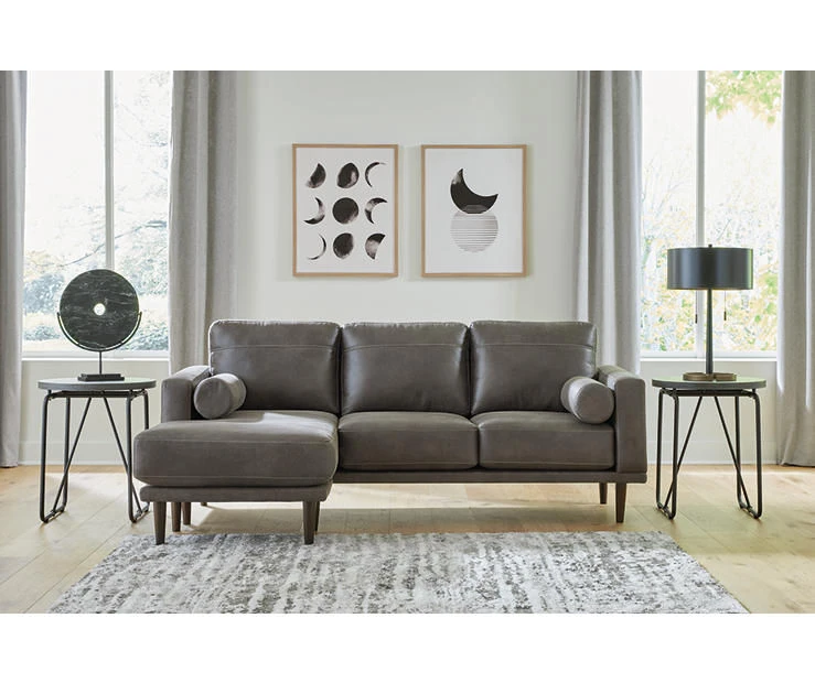 Signature Design By Ashley Arroyo Faux Leather Sofa Chaise 15 Signature Design By Ashley Arroyo Faux Leather Sofa Chaise - Image 13