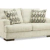 Caretti Parchment Loveseat -Living Room Furniture 810594576 2