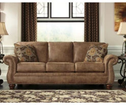 Larkinhurst Earth Faux Leather Sofa 9 Larkinhurst Earth Faux Leather Sofa -Living Room Furniture 810594595 4