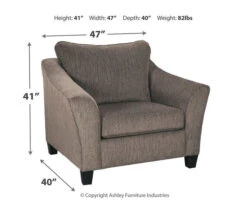 Nemoli Slate Chair And A Half 19 Nemoli Slate Chair And A Half -Living Room Furniture 810594614 6