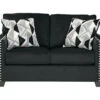 Gleston Onyx Loveseat -Living Room Furniture 810594657 2
