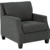 Bayonne Charcoal Armchair 2 Bayonne Charcoal Armchair -Living Room Furniture 810594660