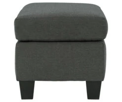 Bayonne Charcoal Ottoman 10 Bayonne Charcoal Ottoman -Living Room Furniture 810594661 3