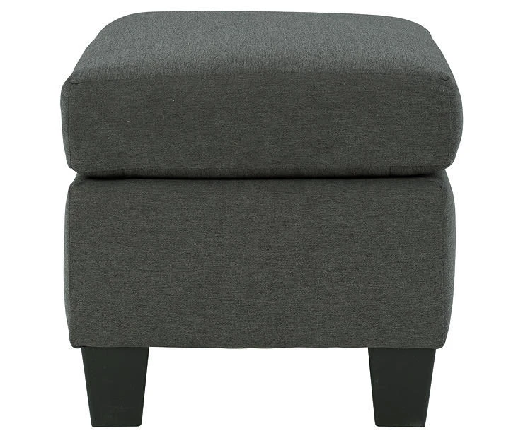Bayonne Charcoal Ottoman 6 Bayonne Charcoal Ottoman - Image 4