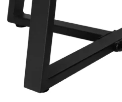 Monarch Faux Marble & Metal Accent Table -Living Room Furniture 810598395 A8 2