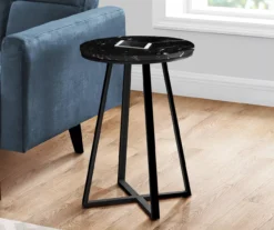 Monarch Faux Marble & Metal Accent Table -Living Room Furniture 810598395 B0