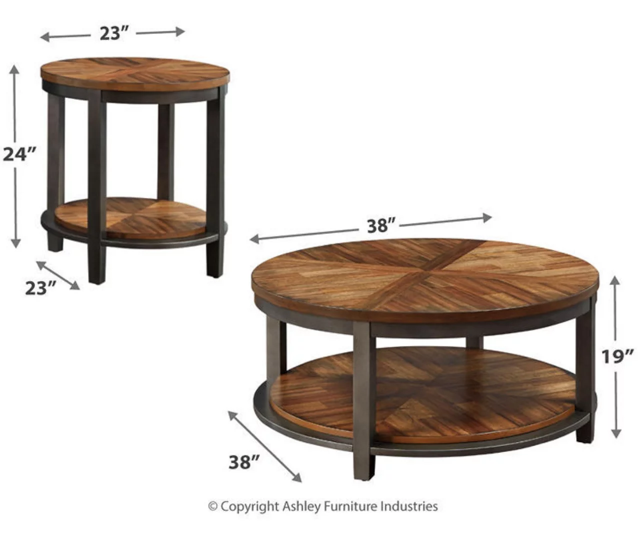 Roybeck 3-Piece Occasional Table Set 7 Roybeck 3-Piece Occasional Table Set - Image 5