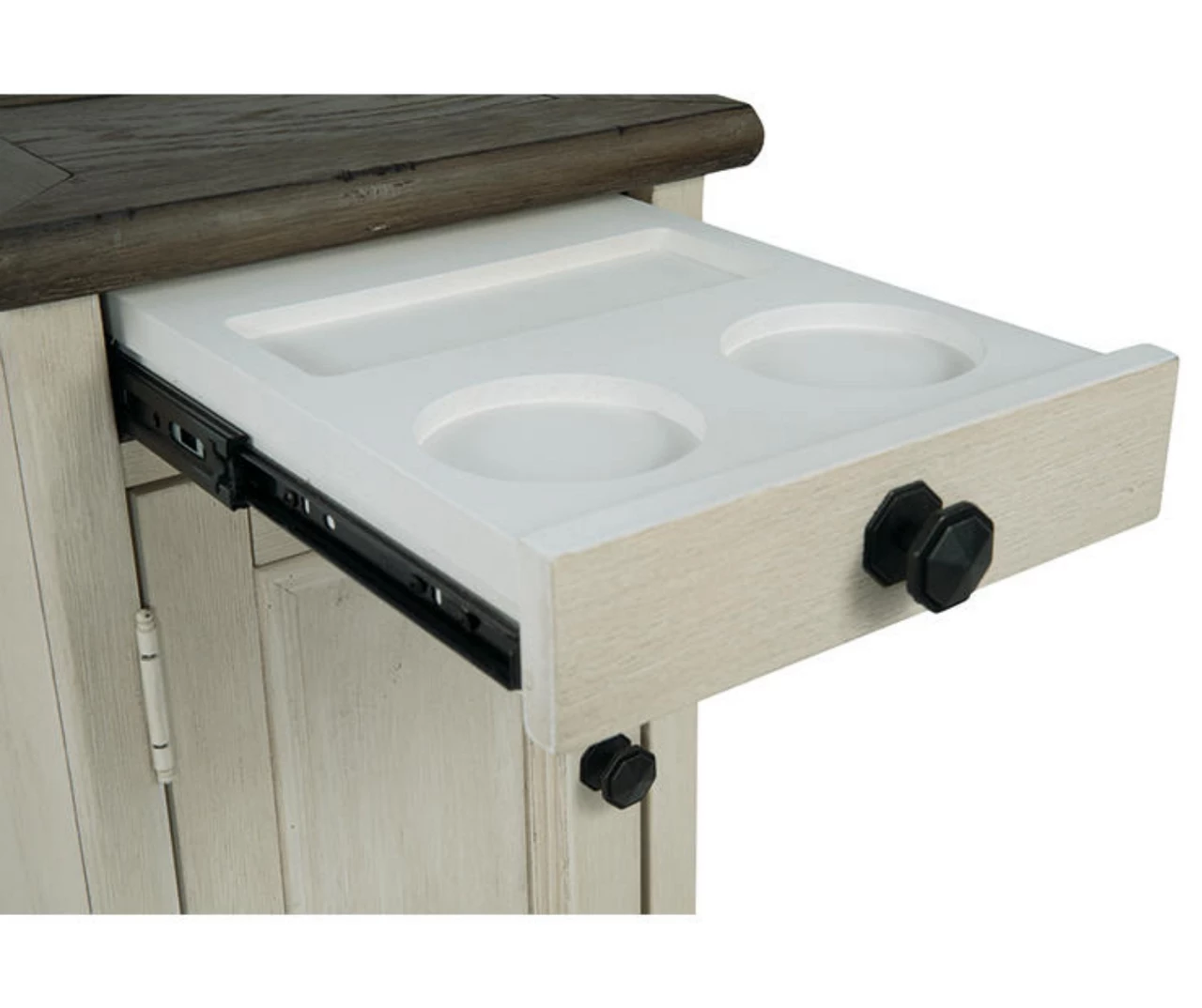 Bolanburg Chairside End Table With USB Ports, Outlets & Tray 9 Bolanburg Chairside End Table With USB Ports, Outlets & Tray - Image 7