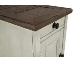 Bolanburg Chairside End Table With USB Ports, Outlets & Tray 21 Bolanburg Chairside End Table With USB Ports, Outlets & Tray -Living Room Furniture 810598698 4