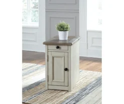 Bolanburg Chairside End Table With USB Ports, Outlets & Tray 18 Bolanburg Chairside End Table With USB Ports, Outlets & Tray -Living Room Furniture 810598698 9