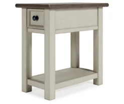 Bolanburg Chairside End Table With USB Ports & Outlets 18 Bolanburg Chairside End Table With USB Ports & Outlets -Living Room Furniture 810598700 3