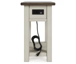 Bolanburg Chairside End Table With USB Ports & Outlets 17 Bolanburg Chairside End Table With USB Ports & Outlets -Living Room Furniture 810598700 7
