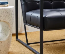 Glitzhome Modern Industrial Faux Leather Accent Chairs, 2-Pack 24 Glitzhome Modern Industrial Faux Leather Accent Chairs, 2-Pack -Living Room Furniture 810598914 A0 6