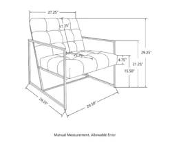 Glitzhome Modern Industrial Faux Leather Accent Chairs, 2-Pack 26 Glitzhome Modern Industrial Faux Leather Accent Chairs, 2-Pack -Living Room Furniture 810598914 A0 8