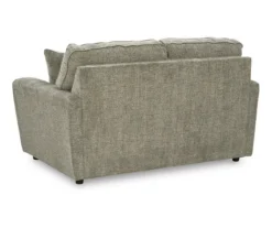 Cascilla Pewter Gray Loveseat -Living Room Furniture 810609754 4