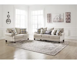 Meggett Linen Sofa -Living Room Furniture 810610793 A0 1