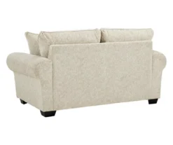 Haisley Ivory Loveseat 10 Haisley Ivory Loveseat -Living Room Furniture 810610831 A0 2