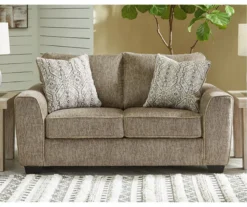 Olin Chocolate Brown Loveseat -Living Room Furniture 810610833 A0 4