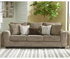 Olin Chocolate Brown Sofa -Living Room Furniture 810610834 A0 7