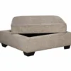 Bovarian Stone Storage Ottoman -Living Room Furniture 810612233 1