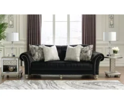 Harriotte Black Sofa 11 Harriotte Black Sofa -Living Room Furniture 810612234 1