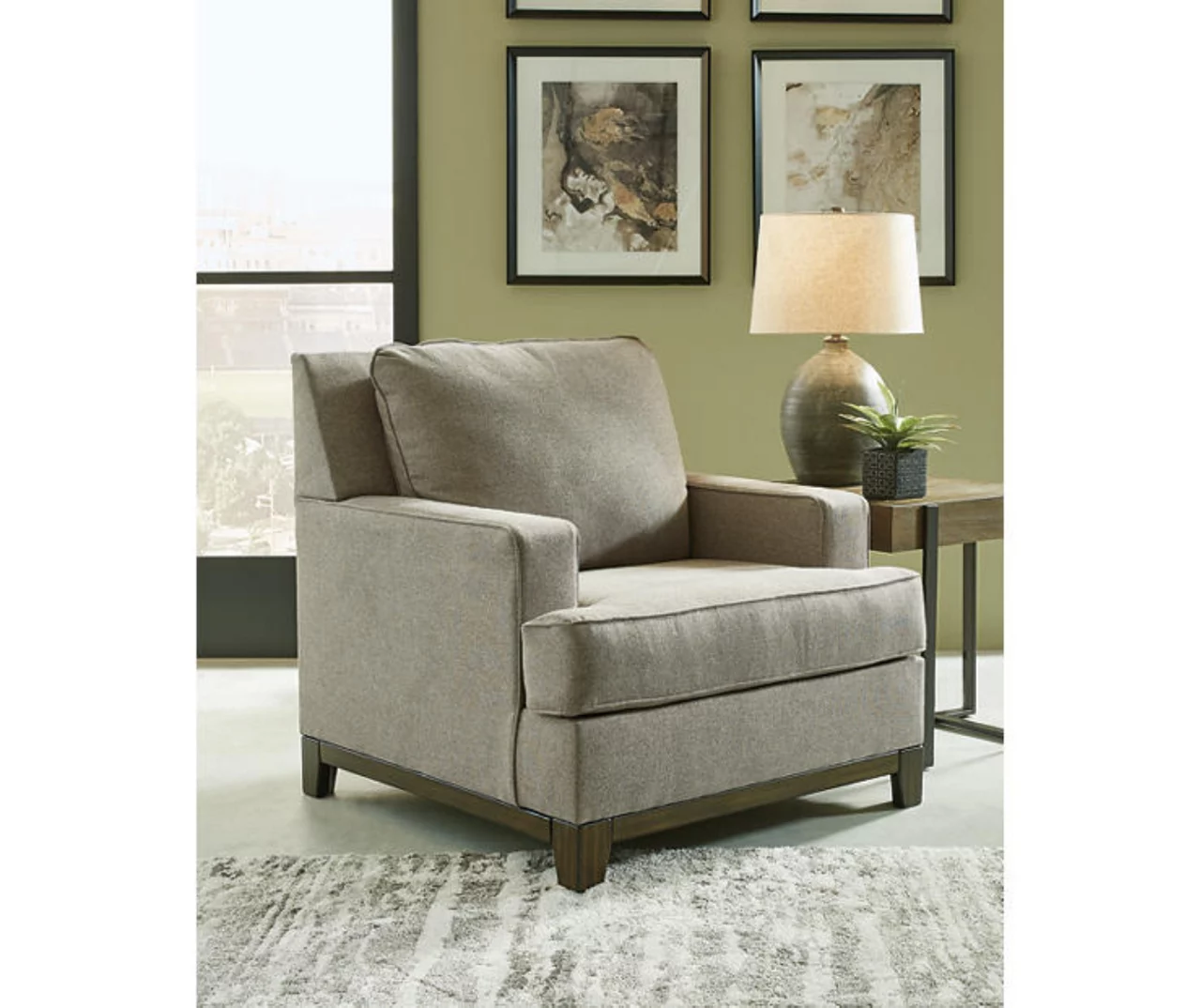 Kaywood Gray Armchair 6 Kaywood Gray Armchair - Image 4
