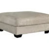 Ardsley Gray Oversize Accent Ottoman 2 Ardsley Gray Oversize Accent Ottoman -Living Room Furniture 810612267 1