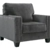 Gavril Smoky Gray Armchair 1 Gavril Smoky Gray Armchair -Living Room Furniture 810612298 1