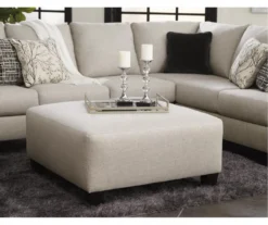 Hallenberg Beige Oversize Accent Ottoman 7 Hallenberg Beige Oversize Accent Ottoman -Living Room Furniture 810612308 2