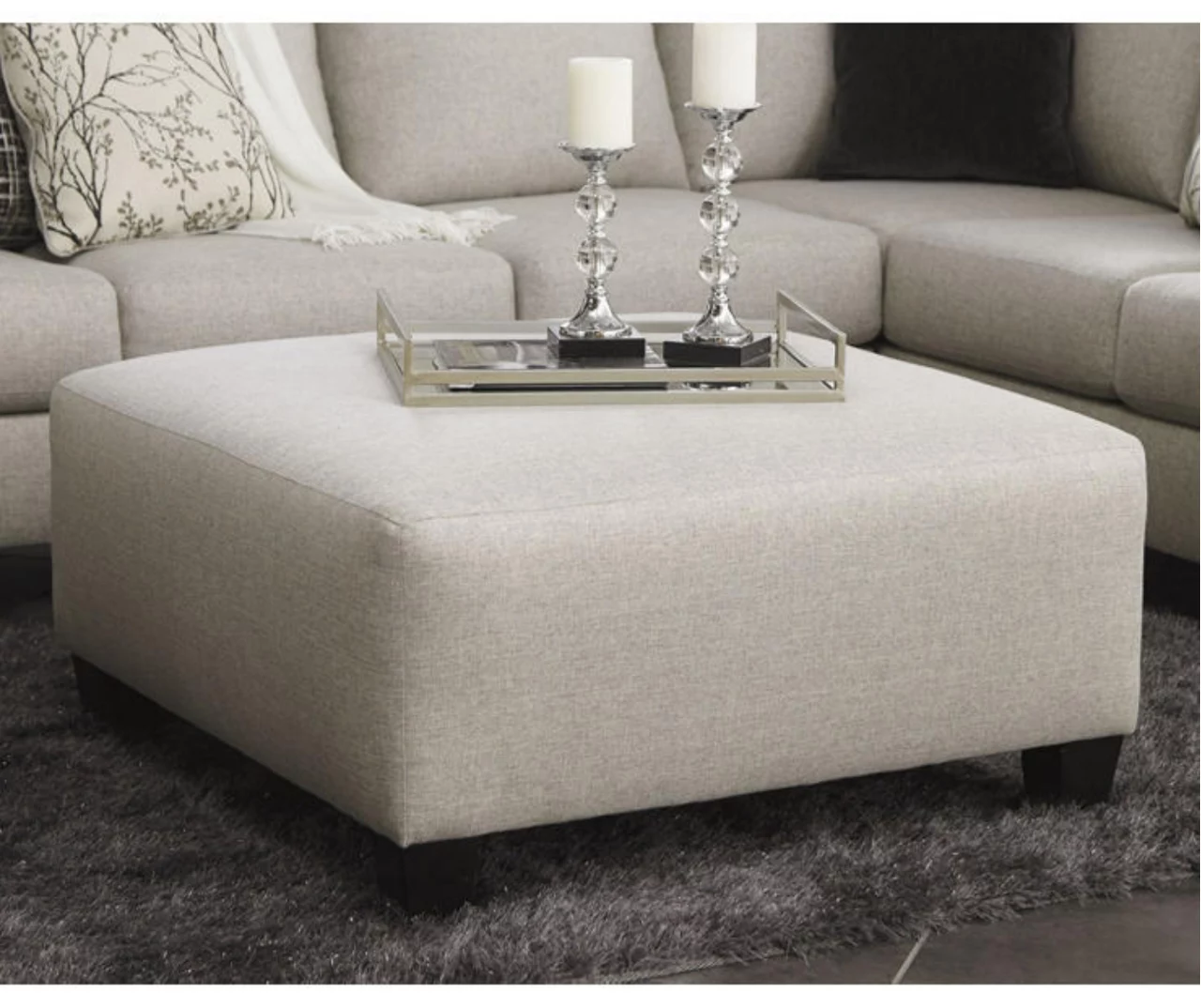 Hallenberg Beige Oversize Accent Ottoman 4 Hallenberg Beige Oversize Accent Ottoman - Image 2