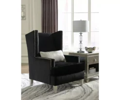 Harriotte Black Accent Chair 11 Harriotte Black Accent Chair -Living Room Furniture 810612309 1