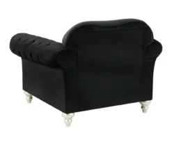 Harriotte Black Armchair -Living Room Furniture 810612310 2