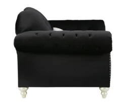 Harriotte Black Armchair -Living Room Furniture 810612310 4