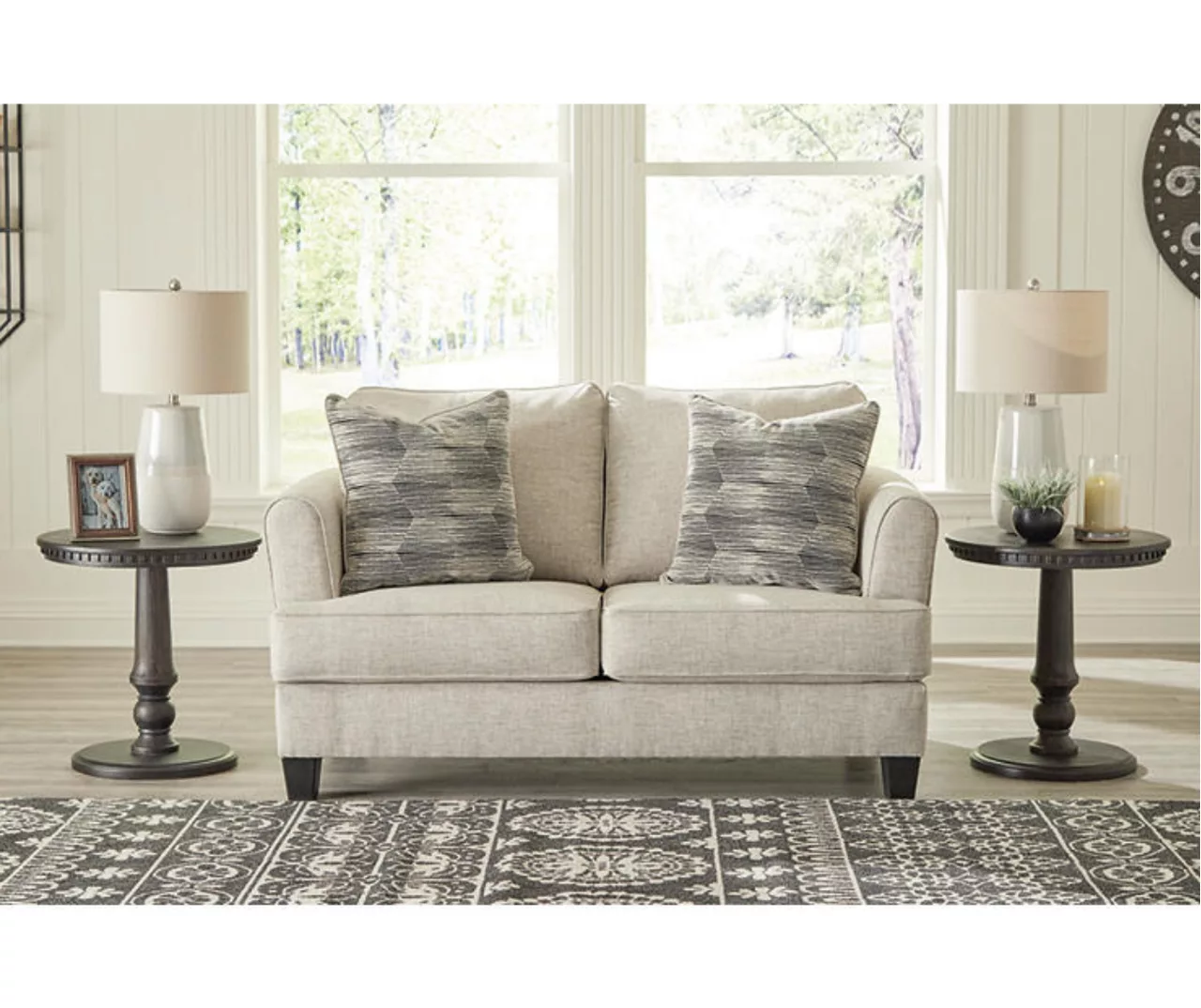 Callisburg Beige Loveseat 8 Callisburg Beige Loveseat - Image 6