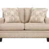 Claredon Beige Loveseat 1 Claredon Beige Loveseat -Living Room Furniture 810612332 2