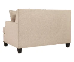 Claredon Beige Loveseat -Living Room Furniture 810612332 5